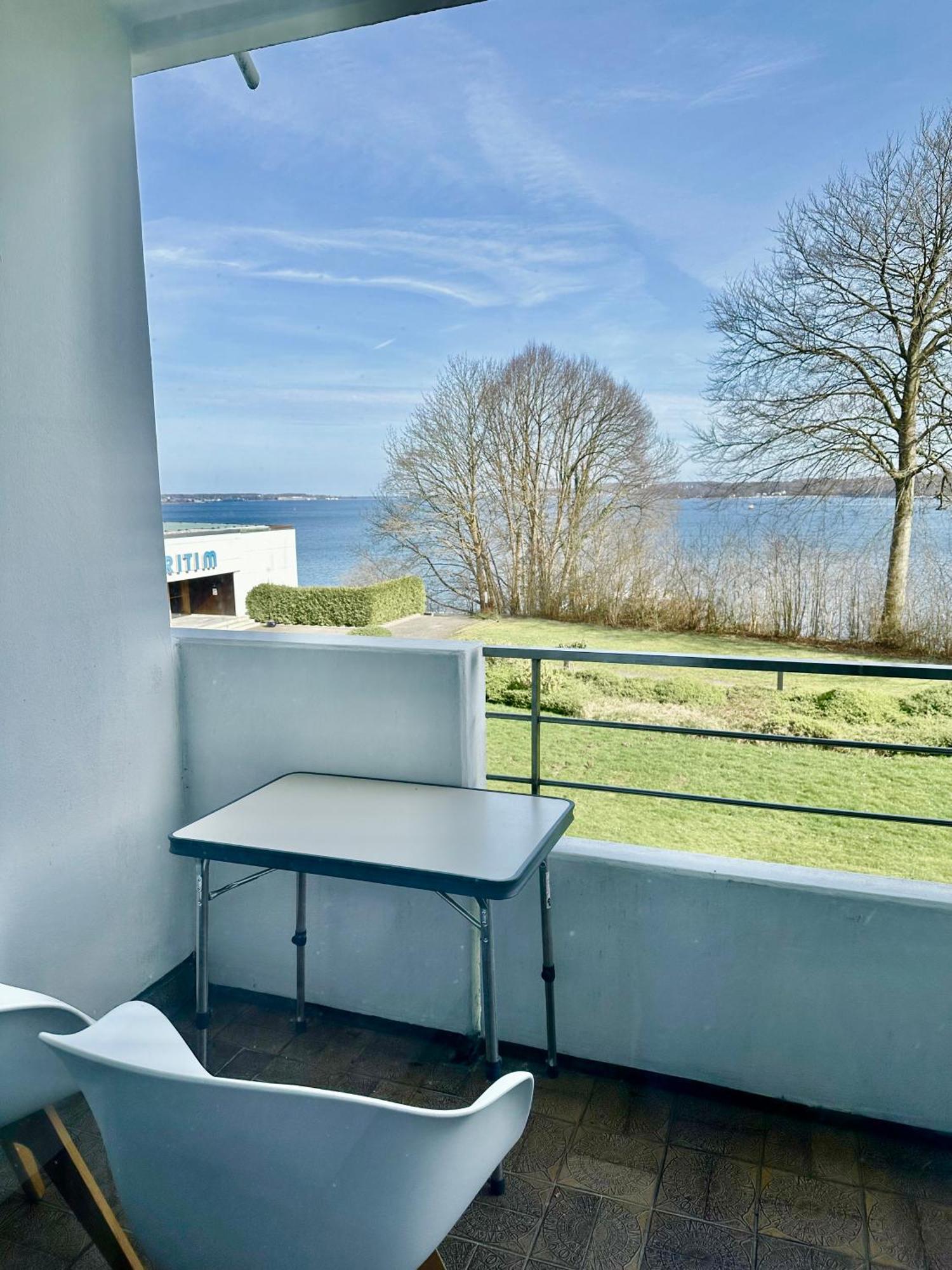 Appartement Mit Traumhaftem Kieler Foerde Blick Luaran gambar