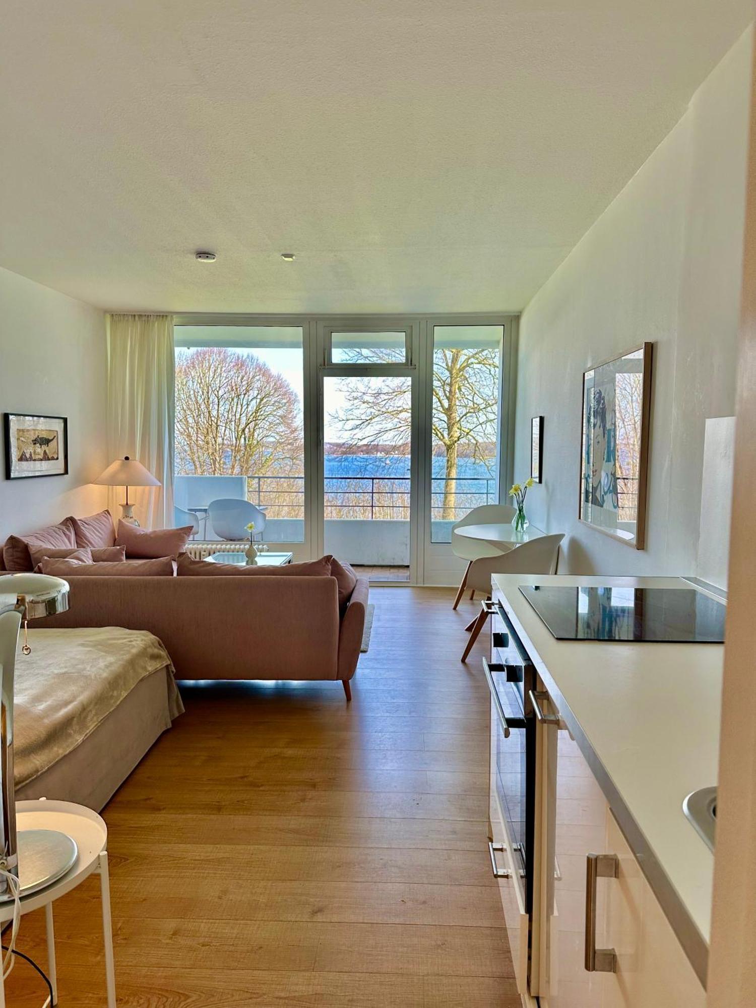 Appartement Mit Traumhaftem Kieler Foerde Blick Luaran gambar